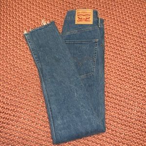 Levi’s mile high super skinny jean